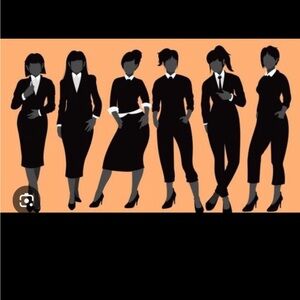 Suit sets. Pants, skirts, blazers, jackets